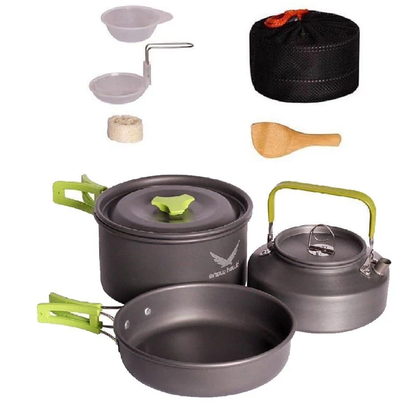 ست ظروف سفر دونفره  اسنوهاک مدل SN-T111،ست ظروف کوهنوردی اسنوهاک ،ظروف Snowhawk