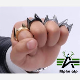 انگشتر ضربه زن استیل ضد زنگ - Knock ring دفاع شخصی