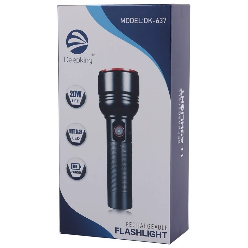 چراغ قوه دیپکینگ،چراغ قوه شارژی دیپ کینگ،چراغ قوه نگهبانی (نورافکن)