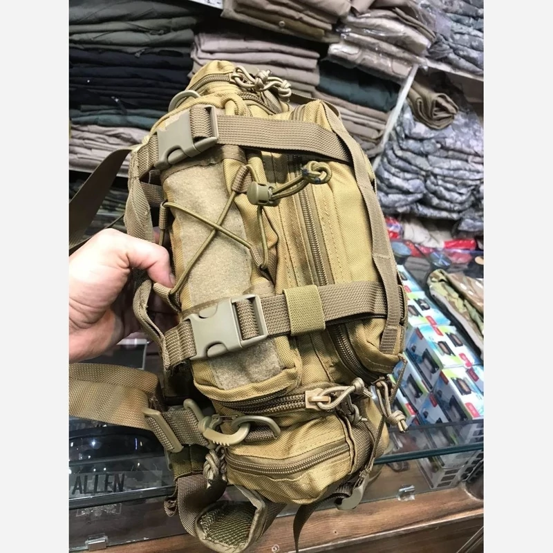 کیف کمری،کیف کمری ابزارآلات مدل کایوت براون،کیف ابزارآلات، کیف تاکتیکی