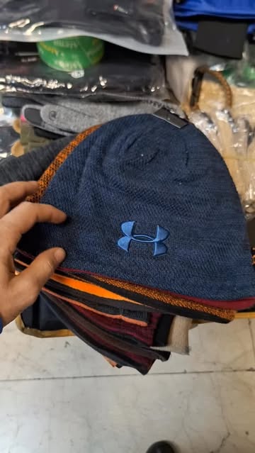کلاه دو رو آندرآمور | کلاه زمستانی بافت و پلار Under Armour اصل | گرم و مناسب کوهنوردی